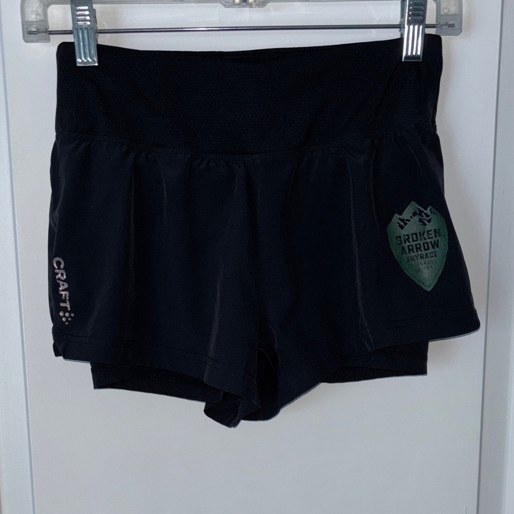 Craft running shorts lined built in brief shorts XS Lake Tahoe race XS